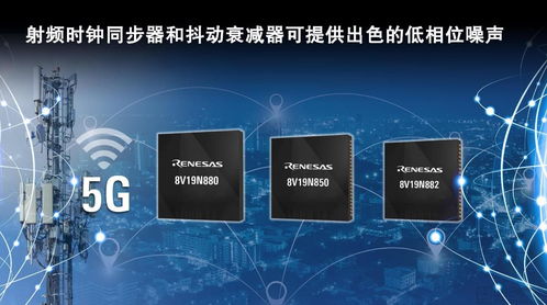 瑞薩電子擴展4G/5G射頻與時鐘通信產品陣容，賦能下一代無線基礎設施